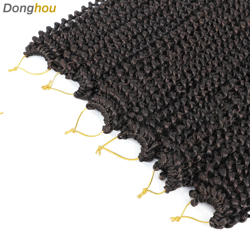 1-9 Packs Meches Passion Twist Crochet Hair 18 Inch 22 Strands Passion Twist Braiding Hair Synthetic Braids Long Bohemian Hair