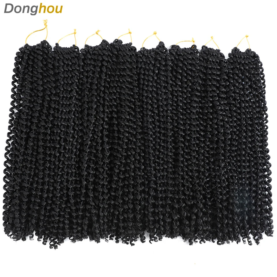 1-9 Packs Meches Passion Twist Crochet Hair 18 Inch 22 Strands Passion Twist Braiding Hair Synthetic Braids Long Bohemian Hair
