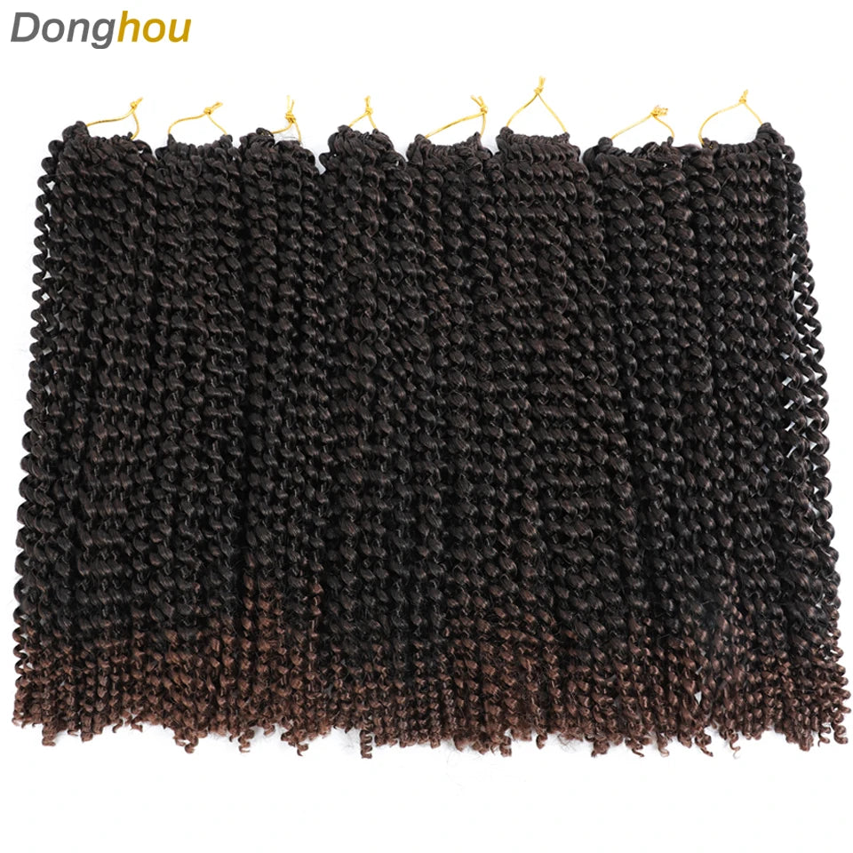 1-9 Packs Meches Passion Twist Crochet Hair 18 Inch 22 Strands Passion Twist Braiding Hair Synthetic Braids Long Bohemian Hair