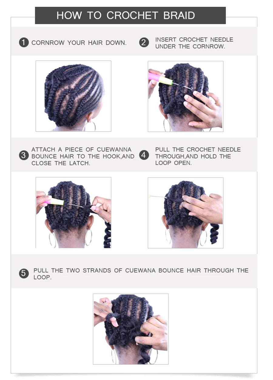 Marley Hair for Twists 18 Inch Long Afro Kinky Marley Braids Hair Kanekalon Synthetic Marley Braiding Hair Extensions Heymidea