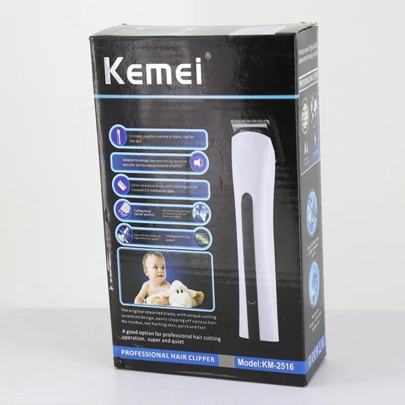 KEMEI Beard Trimmer Electric Hair Clipper Trimmer Rechargeable maquina de cortar o cabelo Razor Barber Trimmer Grooming KM-2516