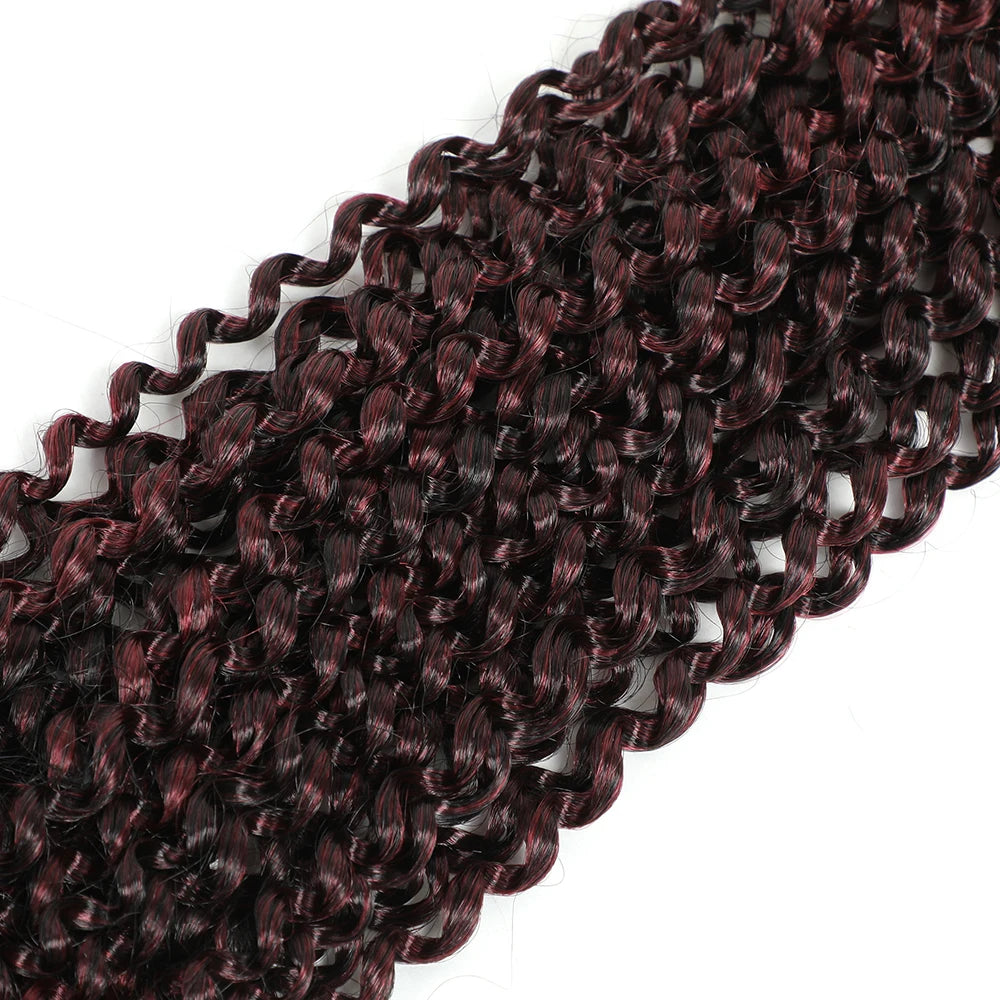 Passion Twist Hair 14/18/24 Inch Water Wave Synthetic Braids for Passion Twist Crochet Braiding Hair Goddess Locs Hair Extension