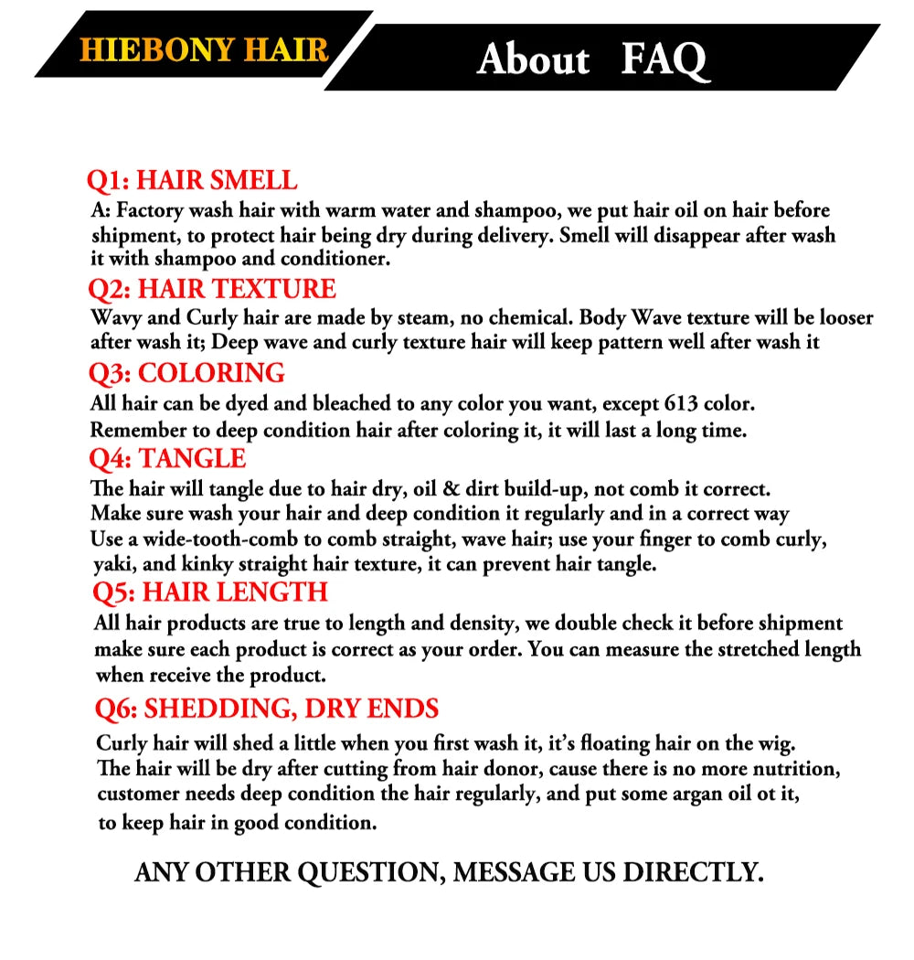 HiEbony Hair Kinky Straight Hair Bundle Extensions 100% Human Hair Brazilian Virgin Hair Weaves Natural Color Thick Hair Bundle