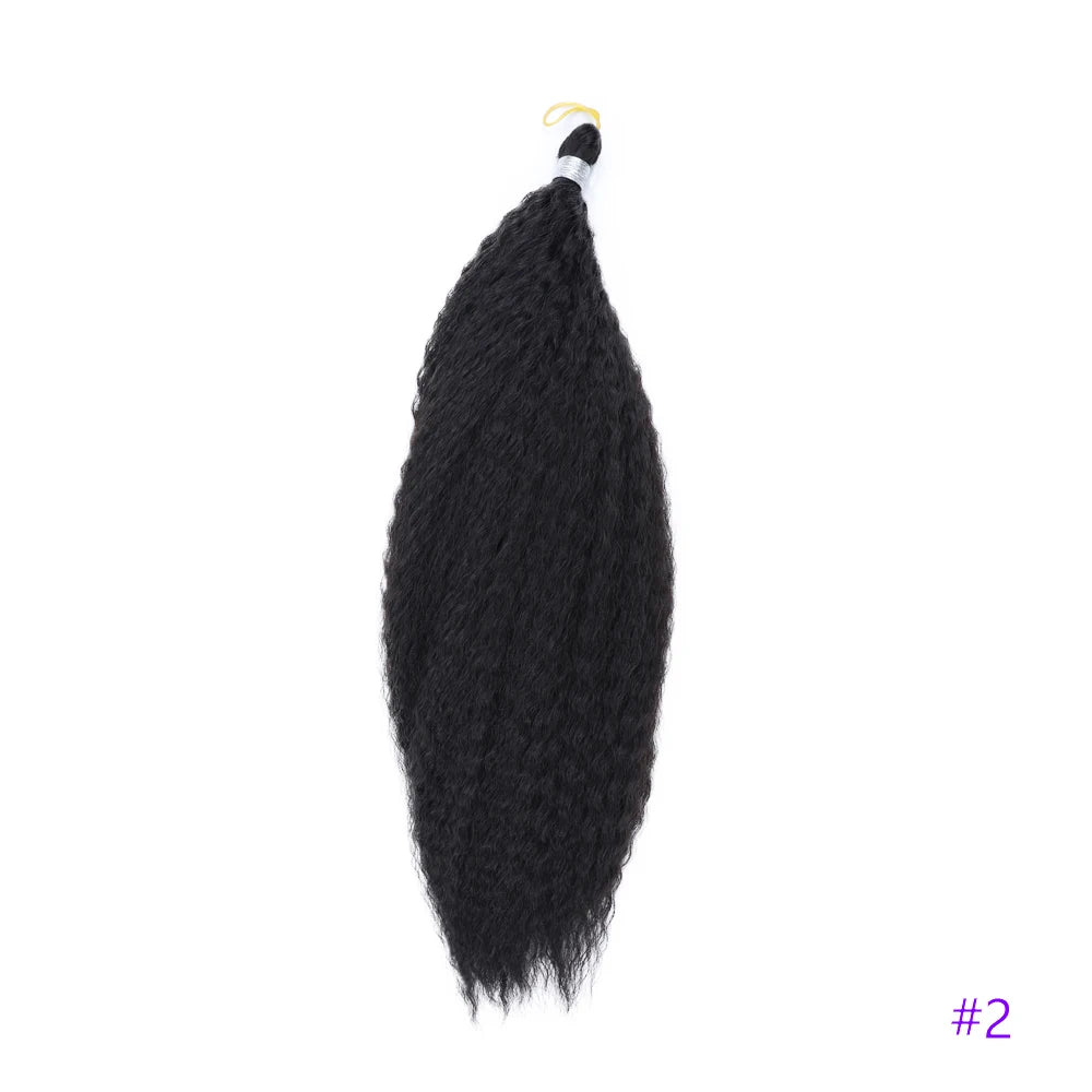Synthetic Crochet Hair Afro Kinky Curly Crochet Braids for Women Curly Fake Hair Extensions Synthetic Braiding Hair Extensions