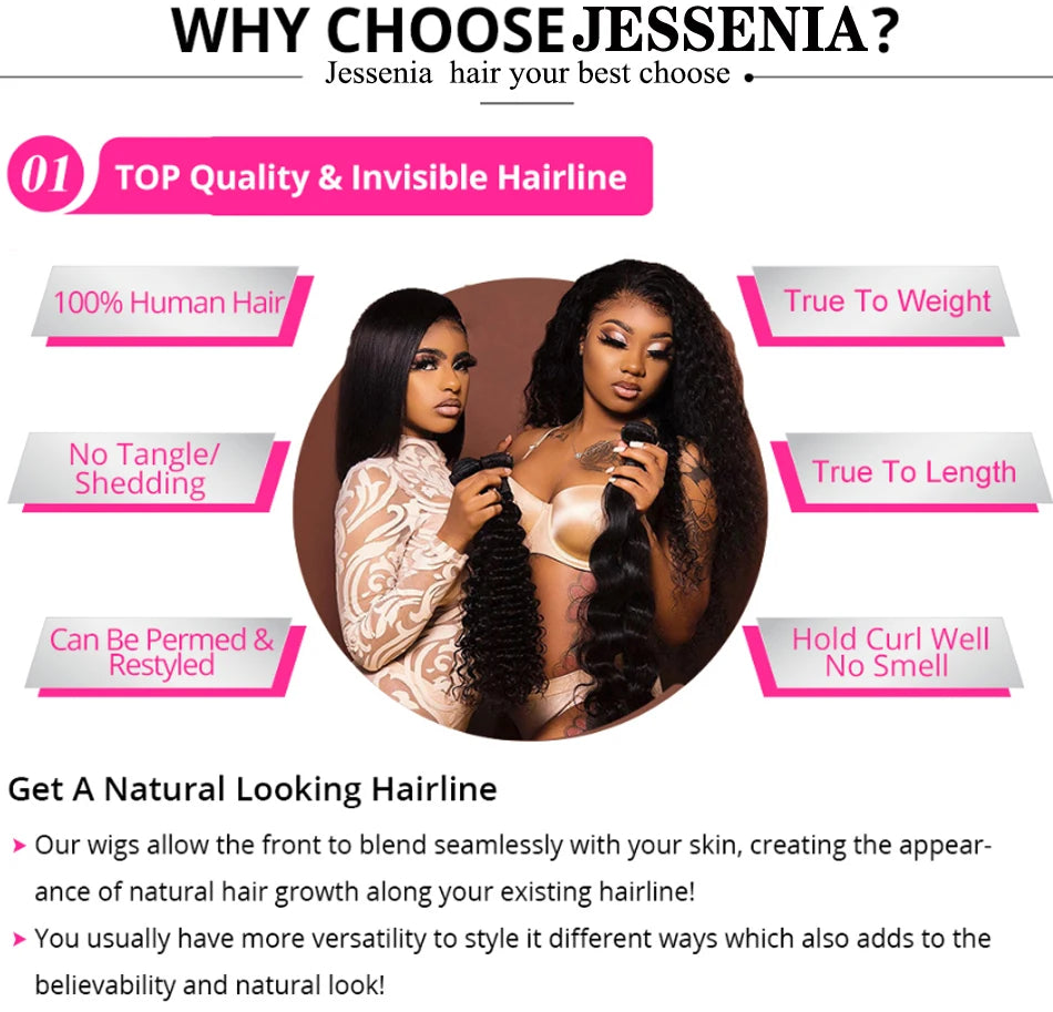 250% Density Straight Wear And Go Glueless Bob Wig For Women Ready To Go Human Hair Wigs 13x4 Lace Closure Wig 100% Human Hair