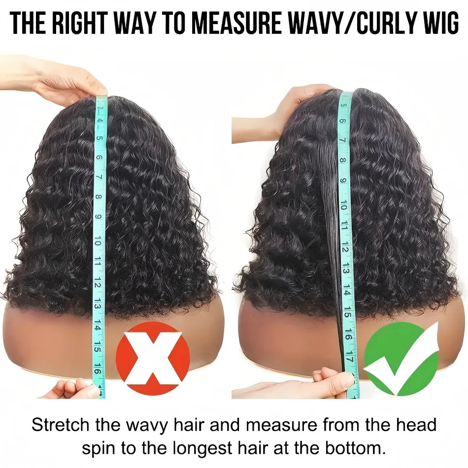 Glueless Lace Wigs Bob Wig Human Hair 100% Deep Wave Short Human Hair Wigs Highlight 5X5 Hd Lace Closure Wig Pre Plucked Pre Cut