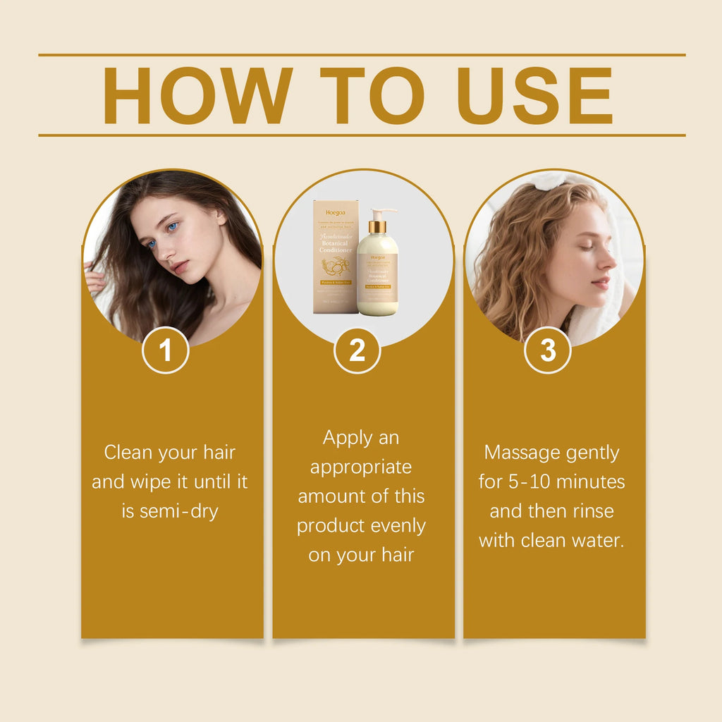 Hair Conditioner for Repair & Smoothing Vitamin E & Aloe Vera Deep Nourishing Treatment, Anti-Frizz,Damaged, Dry All Hair Types