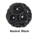 Synthetic Short Donut Curly Claw Hair Chignon Hair Extension Clip in Hairpiece Messy Hair Bun for Women