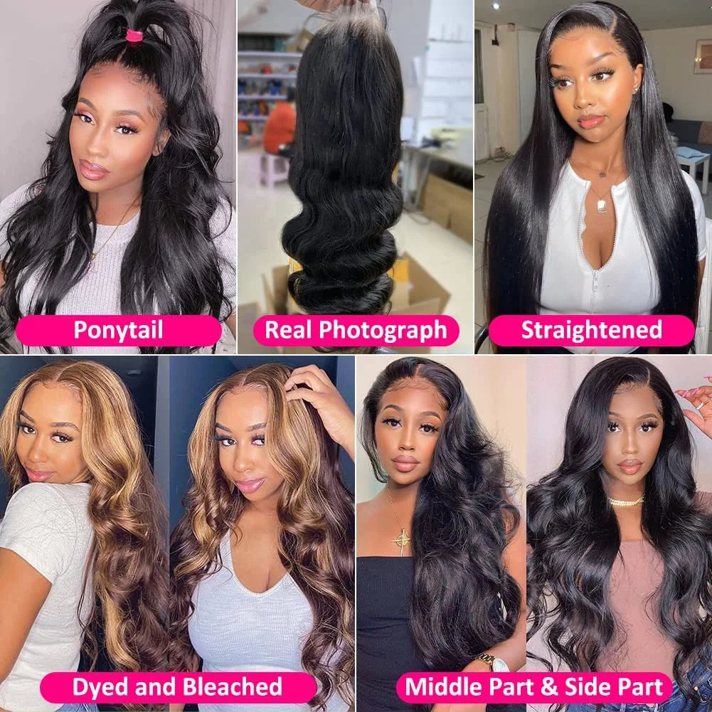 Ready To Wear Glueless Wigs Human Hair Body Wave 13x4 13x6 Lace Front Wig No Glue Pre Cut Lace Frontal Wig For Black Women 220%