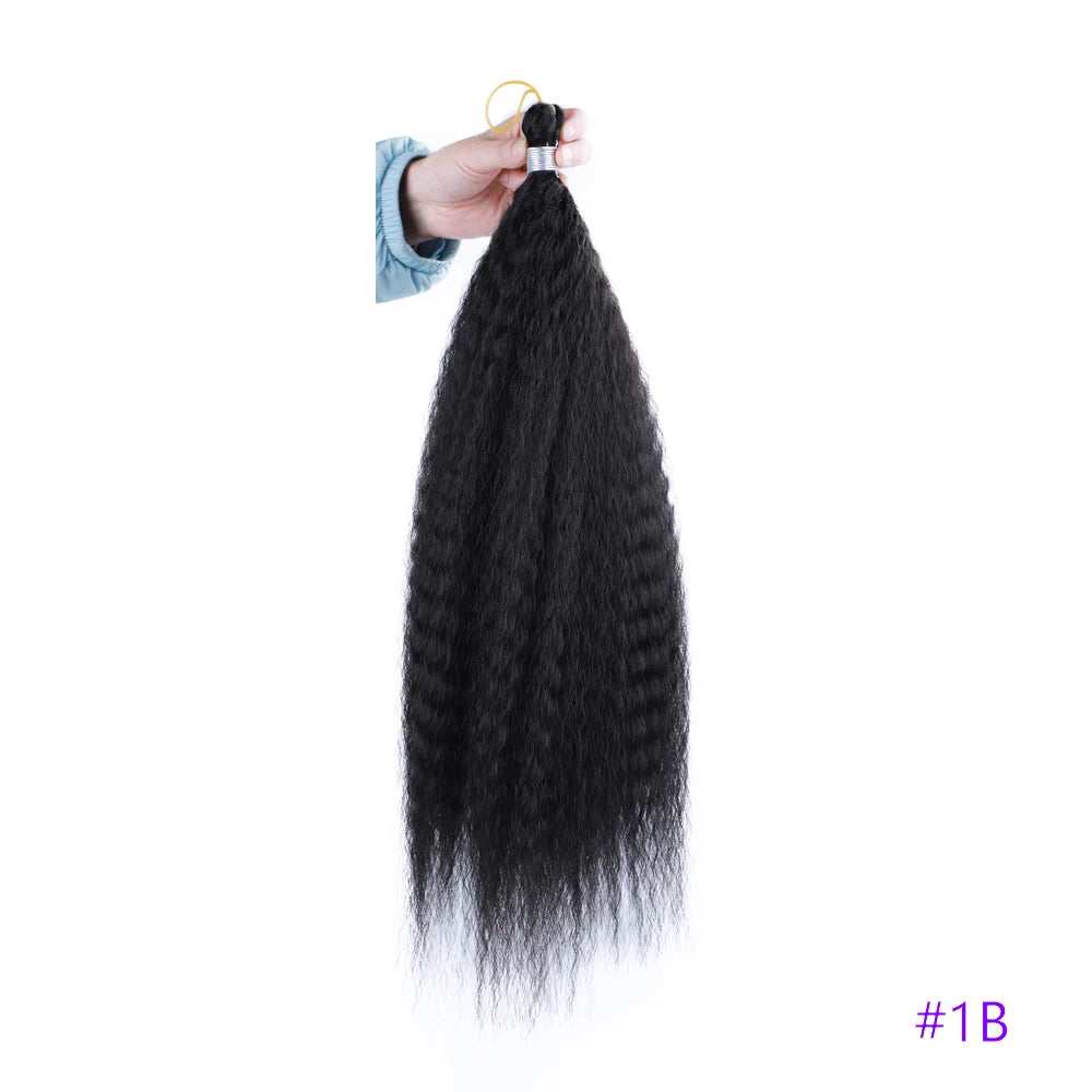 Synthetic Crochet Hair Afro Kinky Curly Crochet Braids for Women Curly Fake Hair Extensions Synthetic Braiding Hair Extensions