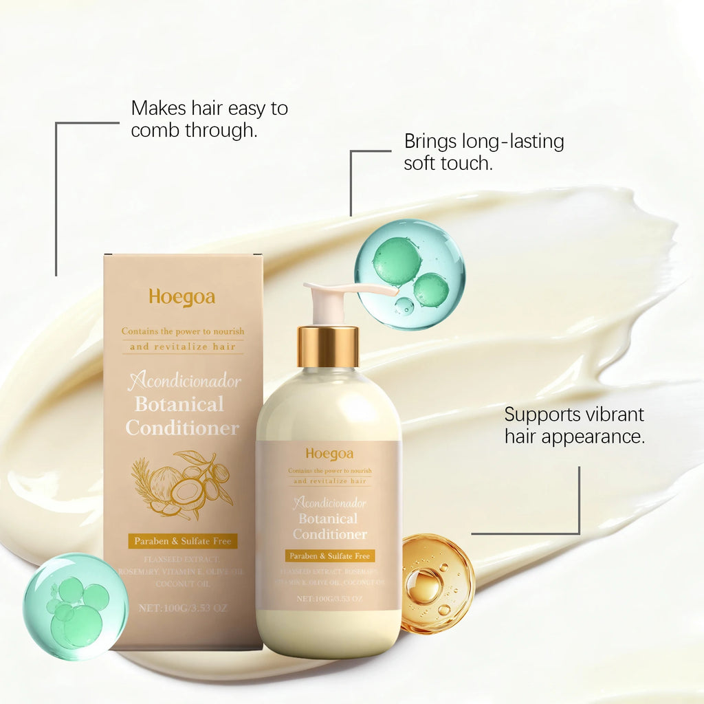 Hair Conditioner for Repair & Smoothing Vitamin E & Aloe Vera Deep Nourishing Treatment, Anti-Frizz,Damaged, Dry All Hair Types