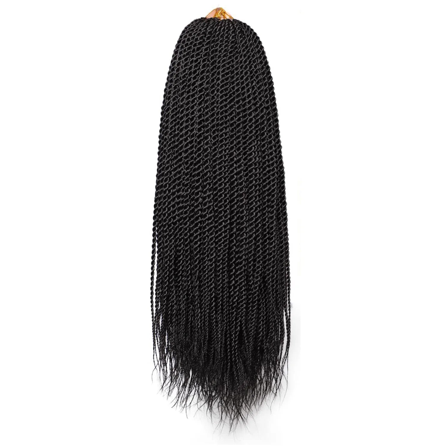 Senegalese Twist Crochet Hair for Women Pre Looped Crochet Braids Micro Twist Crochet Synthetic Hai