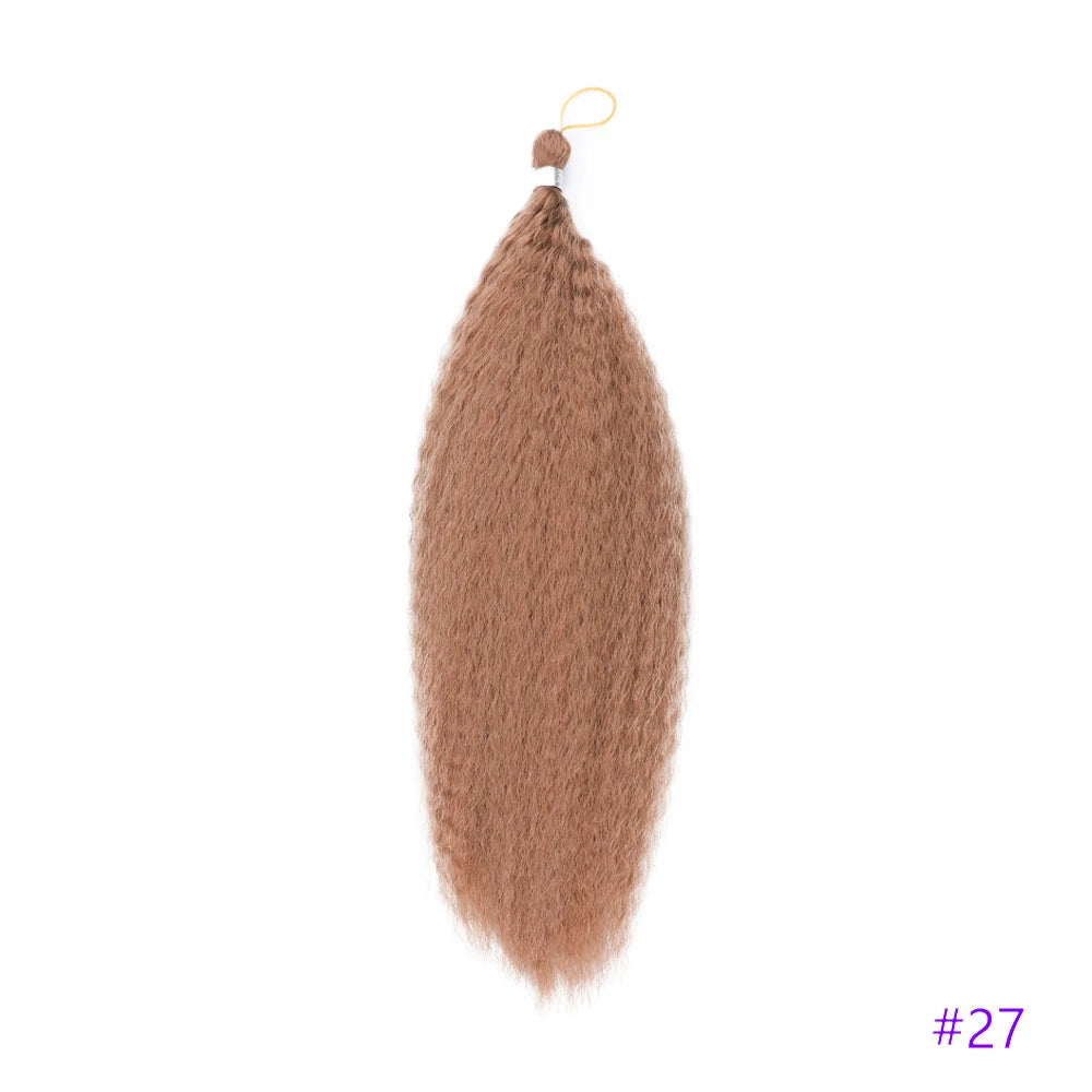 Synthetic Crochet Hair Afro Kinky Curly Crochet Braids for Women Curly Fake Hair Extensions Synthetic Braiding Hair Extensions