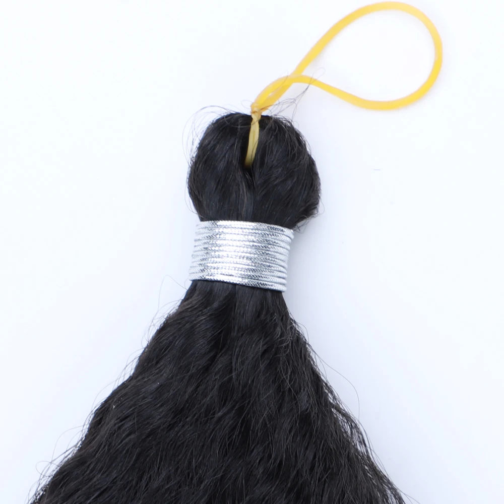 Synthetic Crochet Hair Afro Kinky Curly Crochet Braids for Women Curly Fake Hair Extensions Synthetic Braiding Hair Extensions