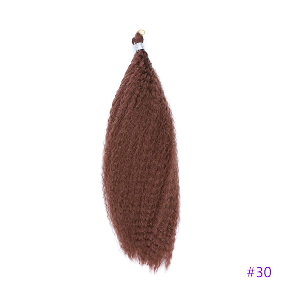 Synthetic Crochet Hair Afro Kinky Curly Crochet Braids for Women Curly Fake Hair Extensions Synthetic Braiding Hair Extensions