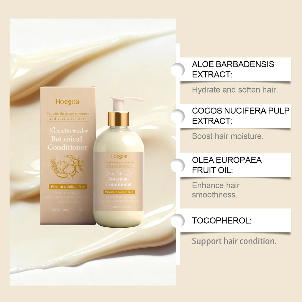 Hair Conditioner for Repair & Smoothing Vitamin E & Aloe Vera Deep Nourishing Treatment, Anti-Frizz,Damaged, Dry All Hair Types