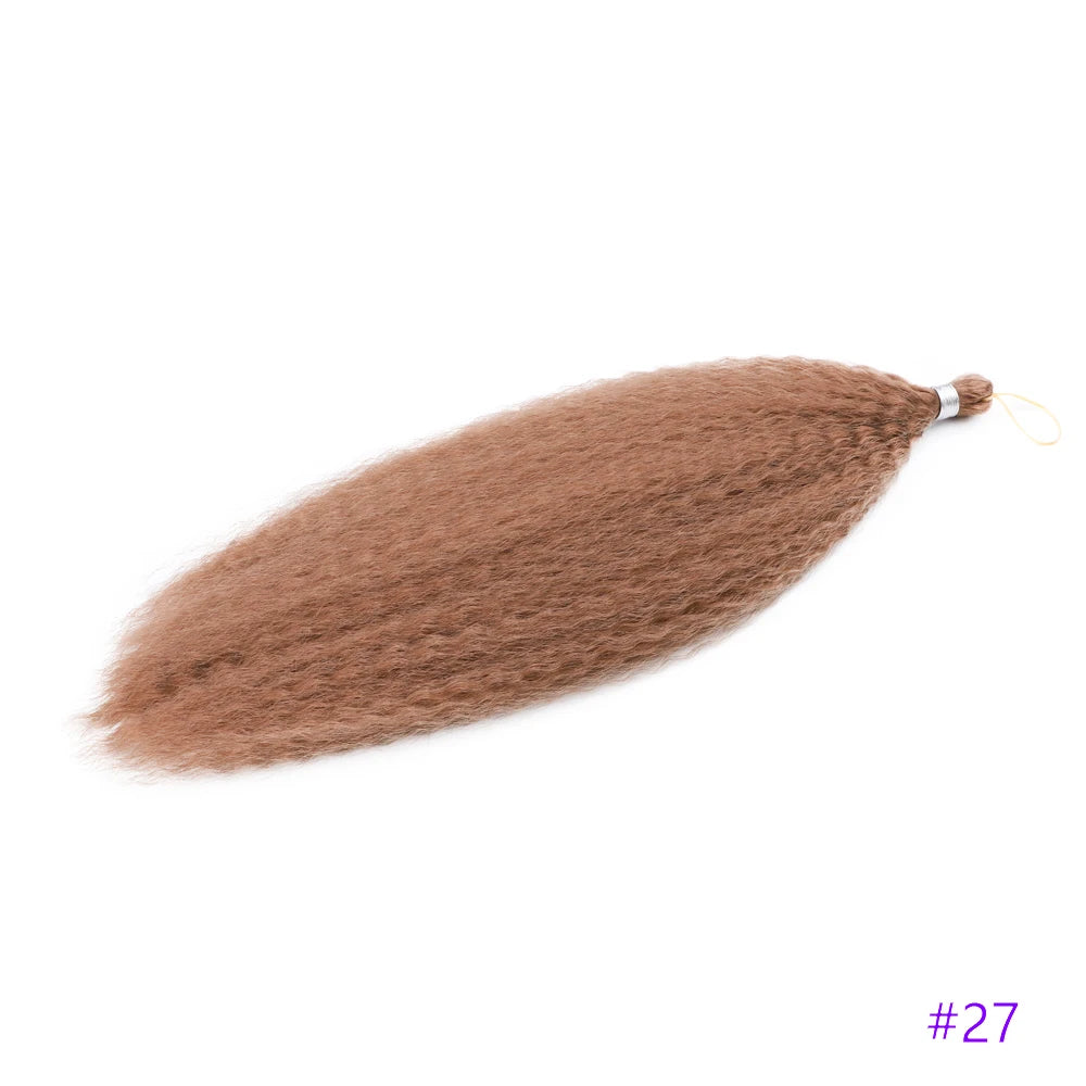 Synthetic Crochet Hair Afro Kinky Curly Crochet Braids for Women Curly Fake Hair Extensions Synthetic Braiding Hair Extensions