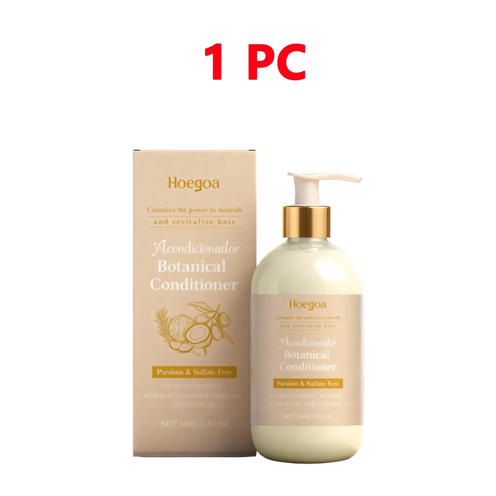 Hair Conditioner for Repair & Smoothing Vitamin E & Aloe Vera Deep Nourishing Treatment, Anti-Frizz,Damaged, Dry All Hair Types