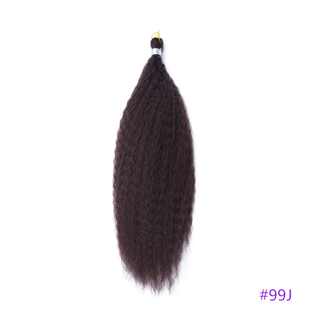 Synthetic Crochet Hair Afro Kinky Curly Crochet Braids for Women Curly Fake Hair Extensions Synthetic Braiding Hair Extensions