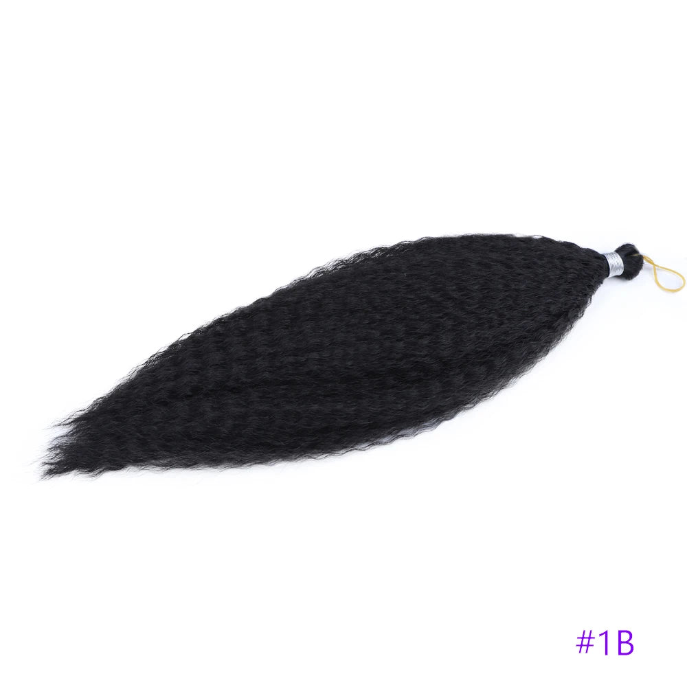 Synthetic Crochet Hair Afro Kinky Curly Crochet Braids for Women Curly Fake Hair Extensions Synthetic Braiding Hair Extensions