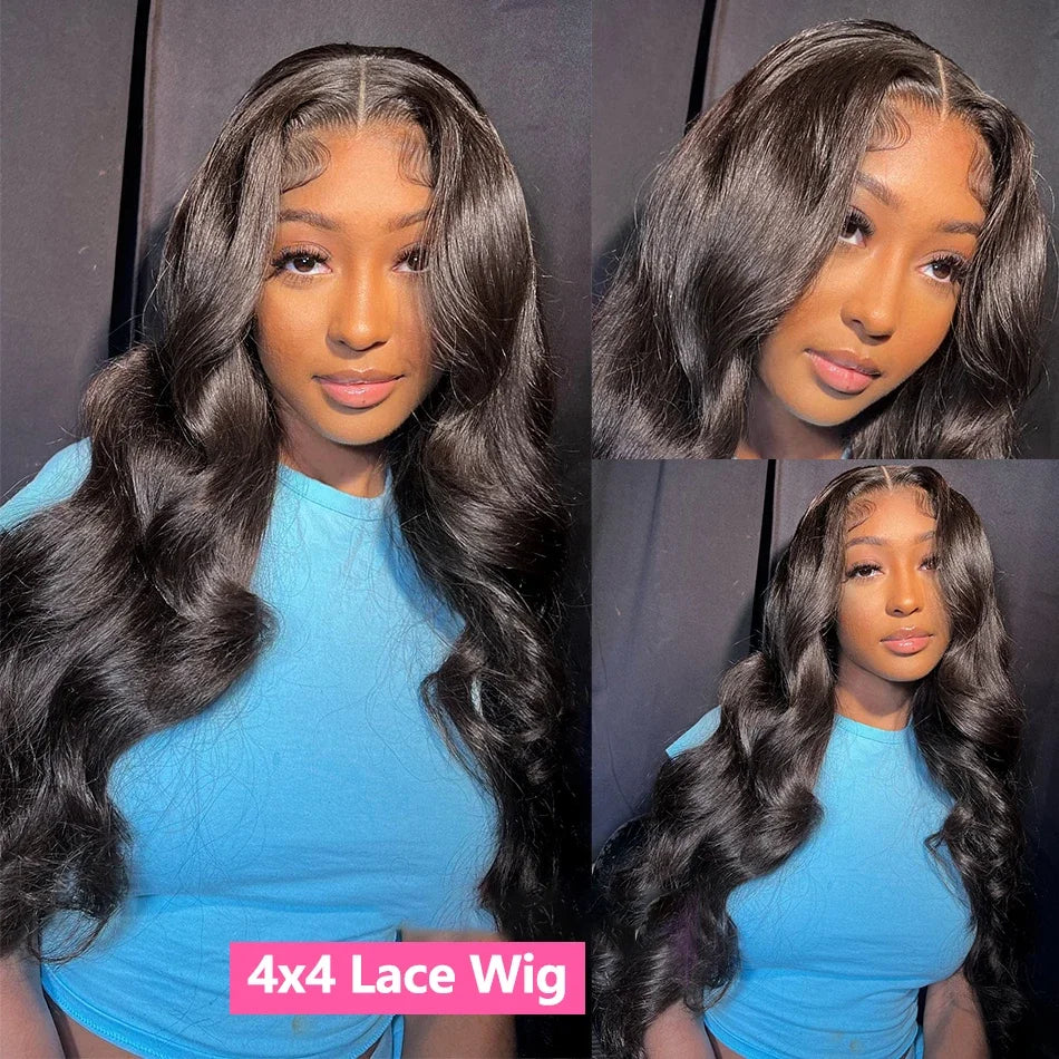 Ready To Wear Glueless Wigs Human Hair Body Wave 13x4 13x6 Lace Front Wig No Glue Pre Cut Lace Frontal Wig For Black Women 220%