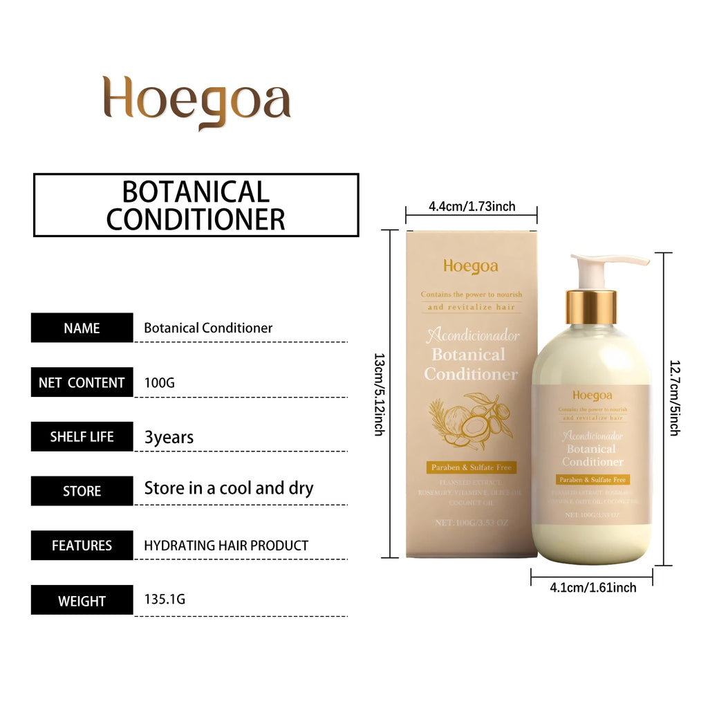 Hair Conditioner for Repair & Smoothing Vitamin E & Aloe Vera Deep Nourishing Treatment, Anti-Frizz,Damaged, Dry All Hair Types